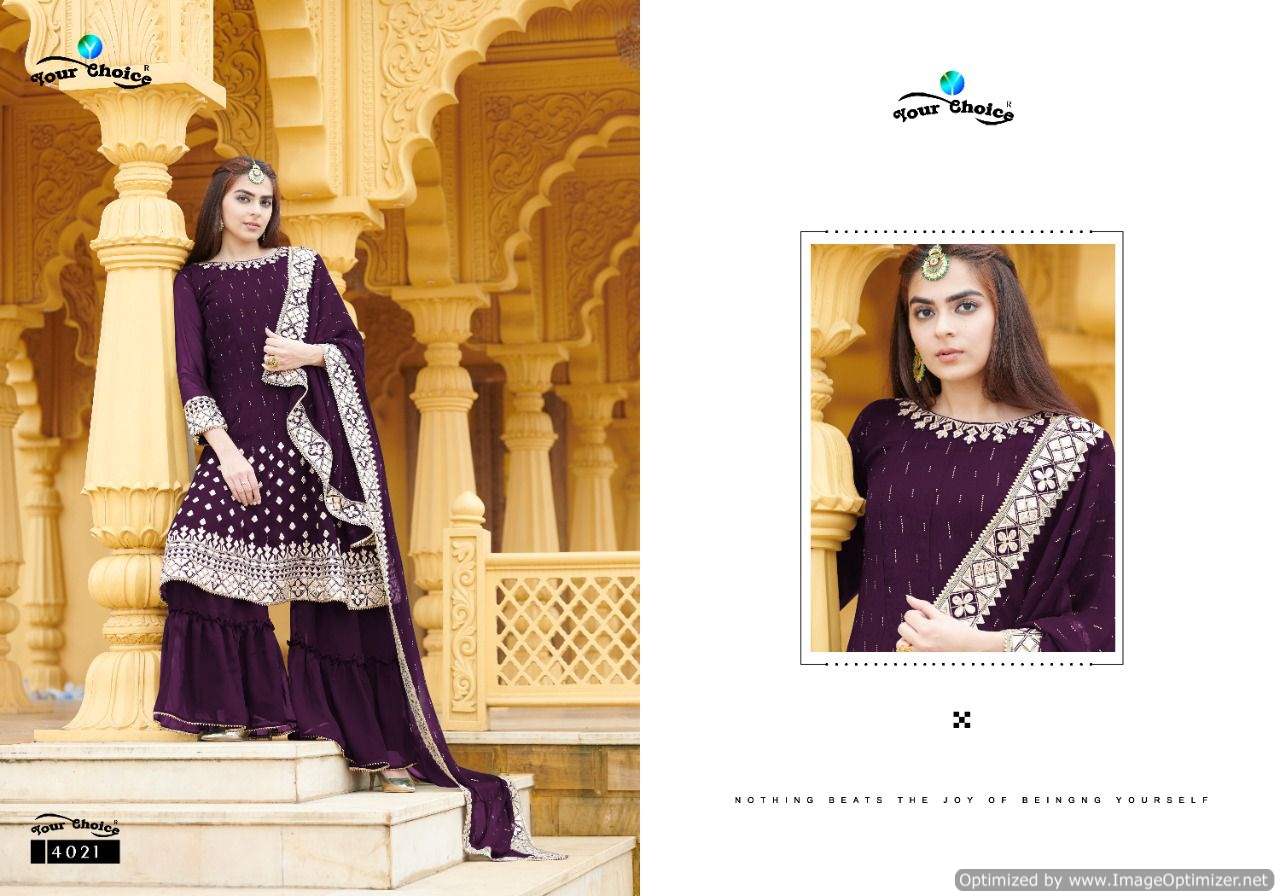 Your Choice Hifi Heavy Festive Wear Georgette Designer Salwar Kameez Collection